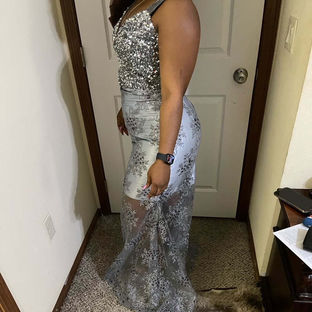 This a beautiful dress made in Liberia, west Africa. It was custom
